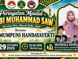 Hadiri Acara Peringatan Maulid Nabi Bersama Ustadzah Mumpuni Handayekti Di Mushala Nurul Huda Japurabakti, 29 September 2026
